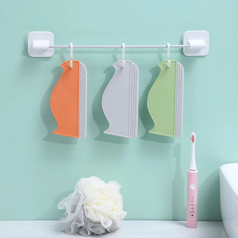 

Bath Creative Wiper Board Bathroom Mirror Wipe Toilet Sink Surface Cleaner Brush Mini Glass Wiper Bathroom Kitchen Supplies