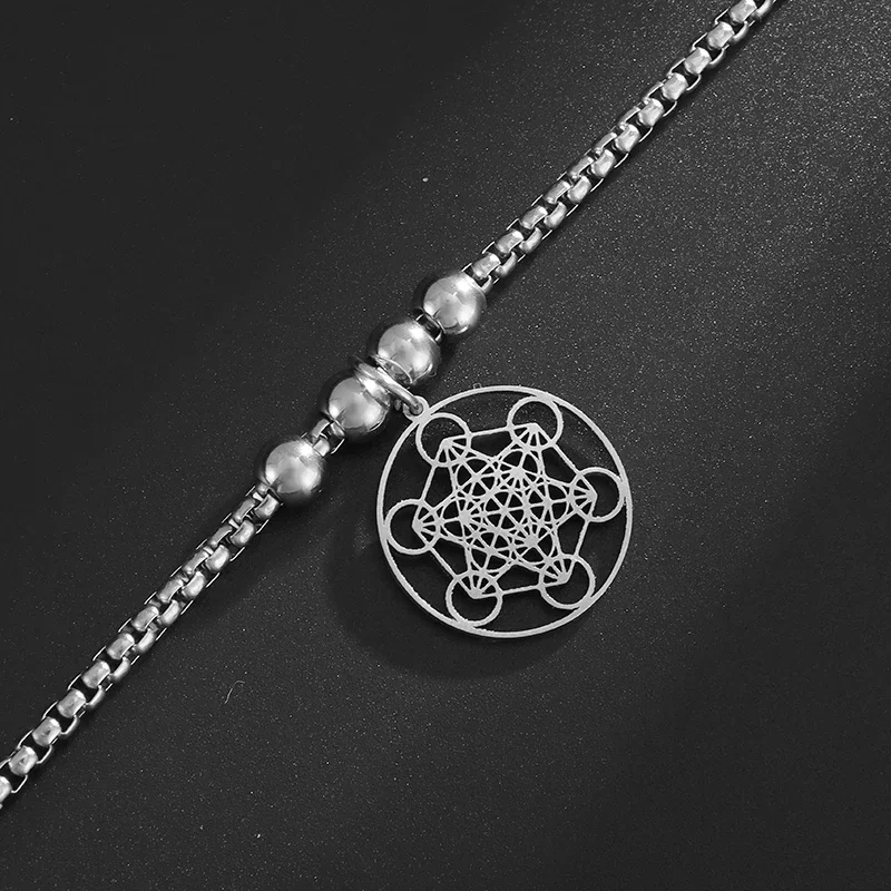 Простой дизайн кольцо-подвеска из нержавеющей стали с уплотнением ангела