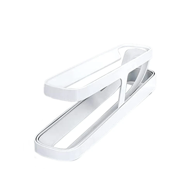 

4 шт. в упаковке, автоматический вращающийся контейнер для яиц, 2 яруса для морозильной камеры