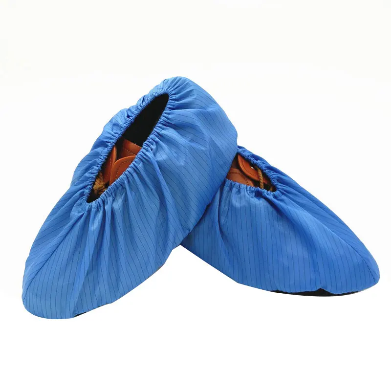 Keep Floor Carpet Cleaning Household Non-slip Reusable Shoe Covers Anti-static Washable Non-slip Cloth Shoes Protector Cover