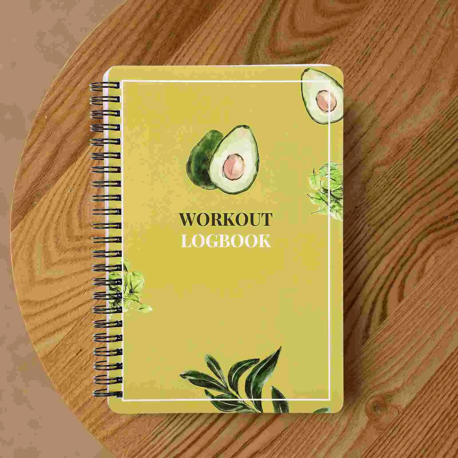 

Блокнот для фитнеса, портативный Ежедневник для планировки упражнений, карманный, подходит для ежедневных тренировок