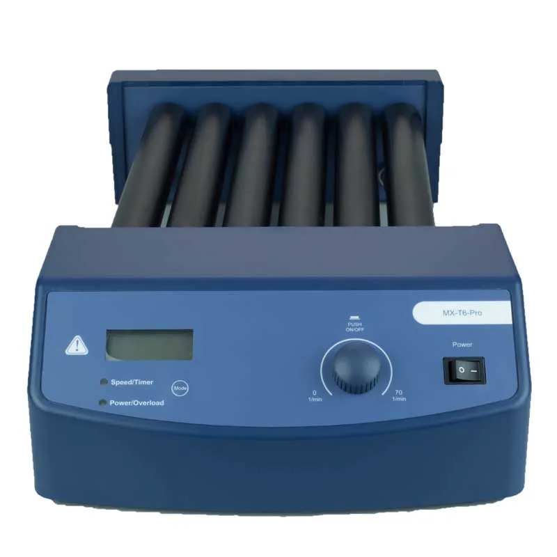 MX-T6-Pro/S Лабораторный роликовый миксер для крови ЖК-цифровой ролик пробирок 6