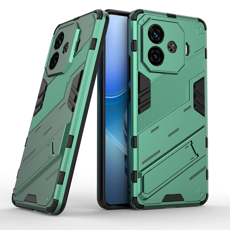 Противоударный бронированный защитный жесткий пластиковый чехол для камеры IQOO Z9