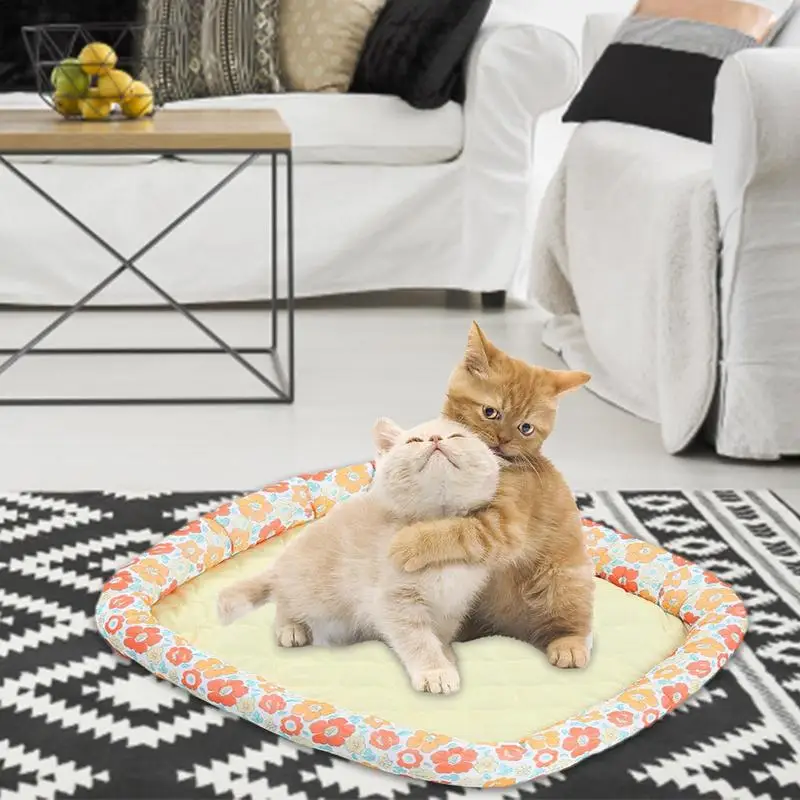 

Dog Mat Cooling Summer Sleeping Pad Mat For Dogs Cat Foldable Cooling Blanket Sofa Cushion For Small Medium Animals Kitten Puppy