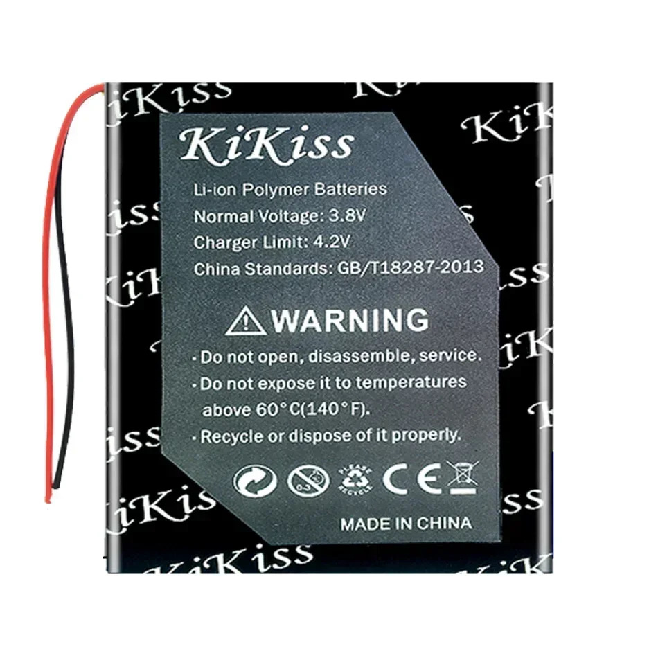 Мощная батарея 460 мАч KiKiss SP551923AE P140116 для Pebble Time Steel Classic аккумулятор умных часов