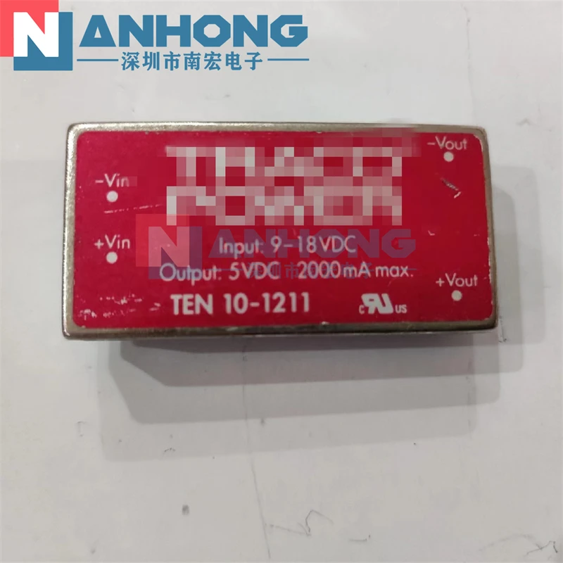 

TEN10-1211 DC/DC Power-Module Original New Input:9-18VDC Output:5VDC 2000mA max.