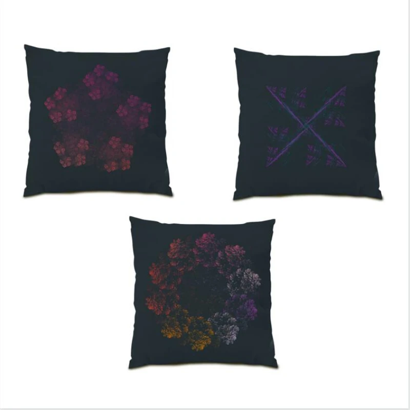 

Throw Pillow Covers Velvet Decoration Home Cushion Cover 45x45 Sofa Living Room Decoration Modern Line Bed Geometric Gift E0114