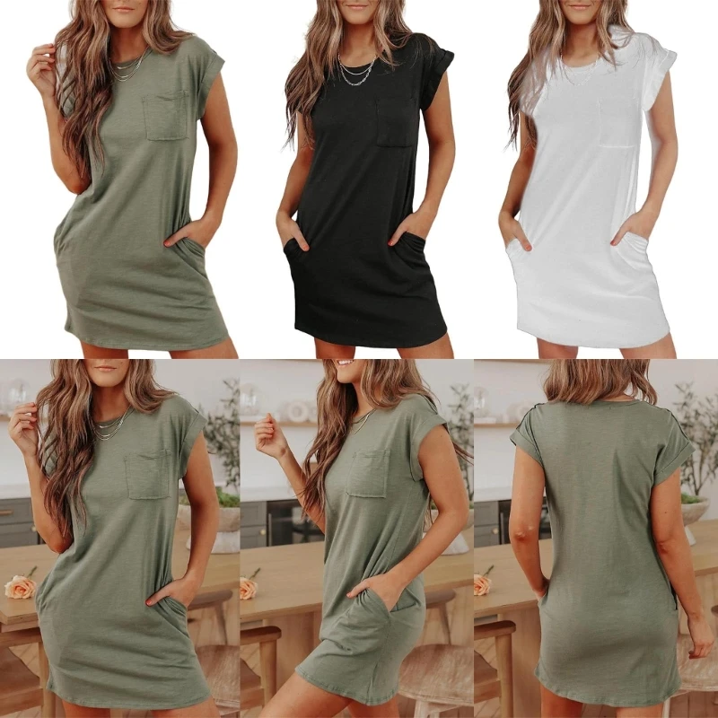 Рисунок 2 - Женские летние повседневные платья-футболки