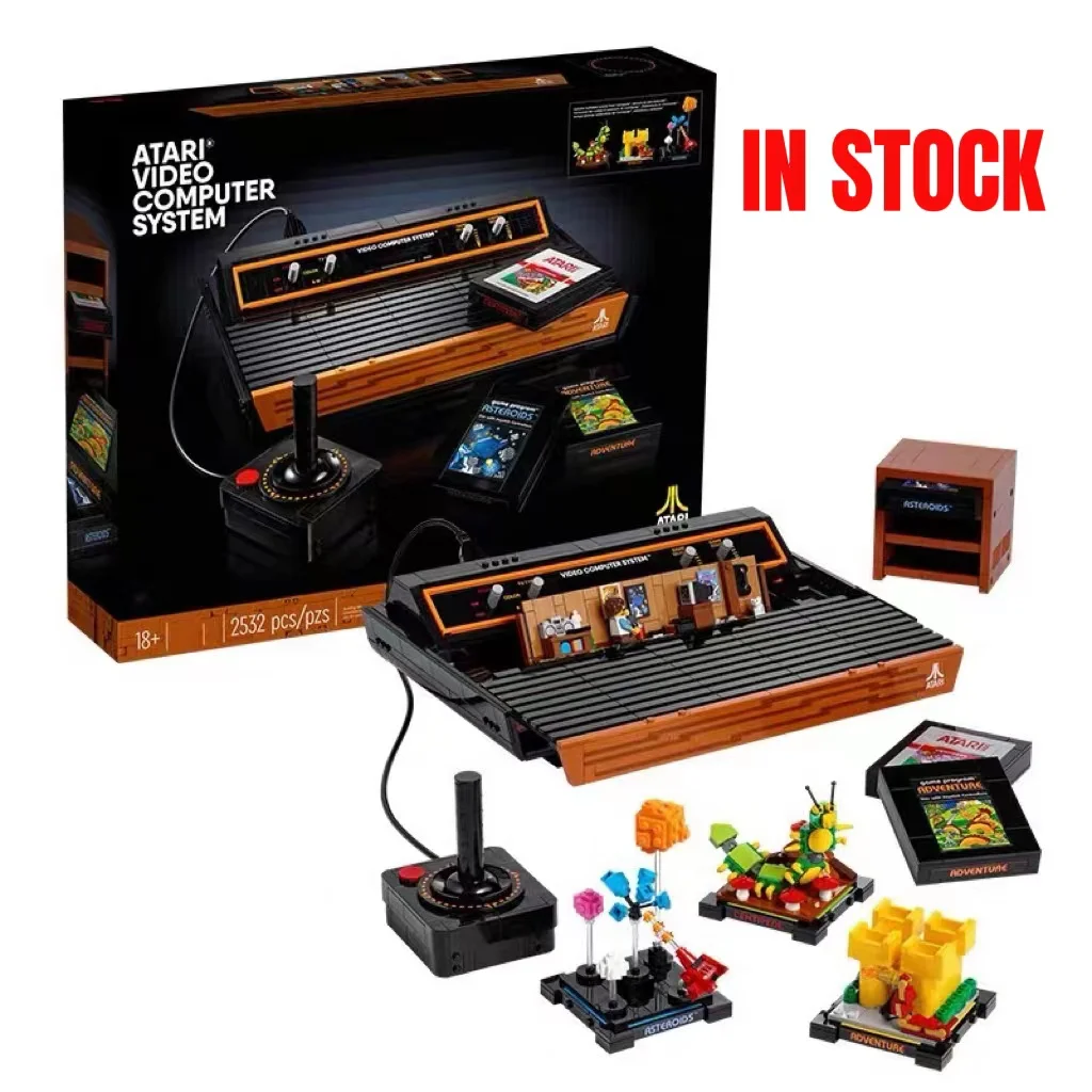 

New 10306 Atari 2600 Console Video Computer System Icons Model Building Blocks Assembly Bricks Set Toy for Birthday gift