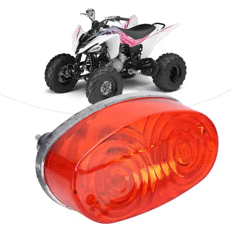 

3 Wire DC12V Car Rear Brake Lamp Waterproof Stop Light 12V Taillight For 50cc‑250cc ATV Quad