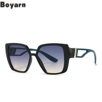 boyarn eyewear cat eye hollow out mirror leg design sunglasses ins style modern charm fashion sunglasses women