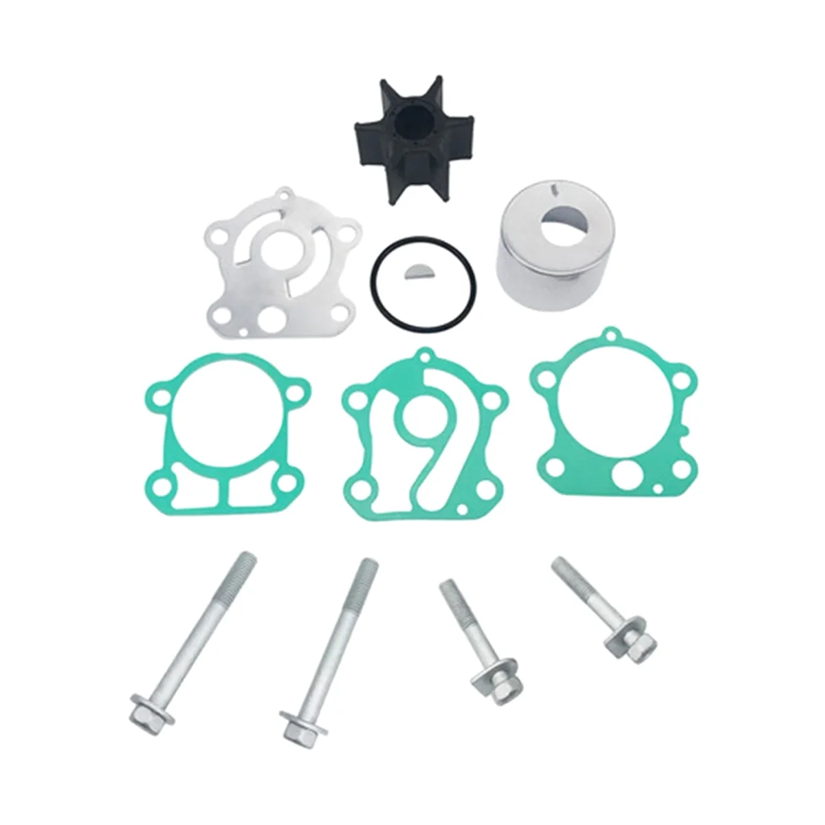 Комплект крыльчатки водяного насоса 67F-W0078 для Yamaha 4-Stroke 75 80 90 100 HP подвесной мотор