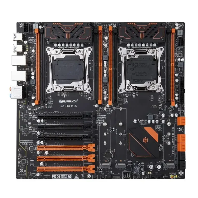 Каналы X99-F8D PLUS Материнская плата Aleo Поддержка разъема памяти Xeon DDR4 LGA 2011-3