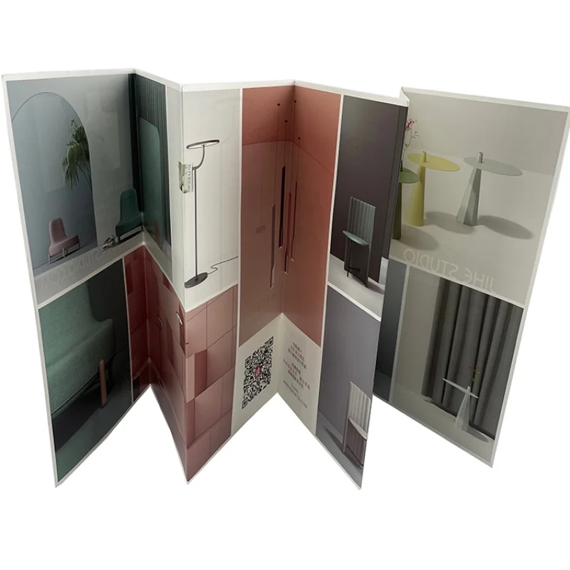 

Служба печати пользовательского дизайна, листовка, буклет, брошюра, печать каталога