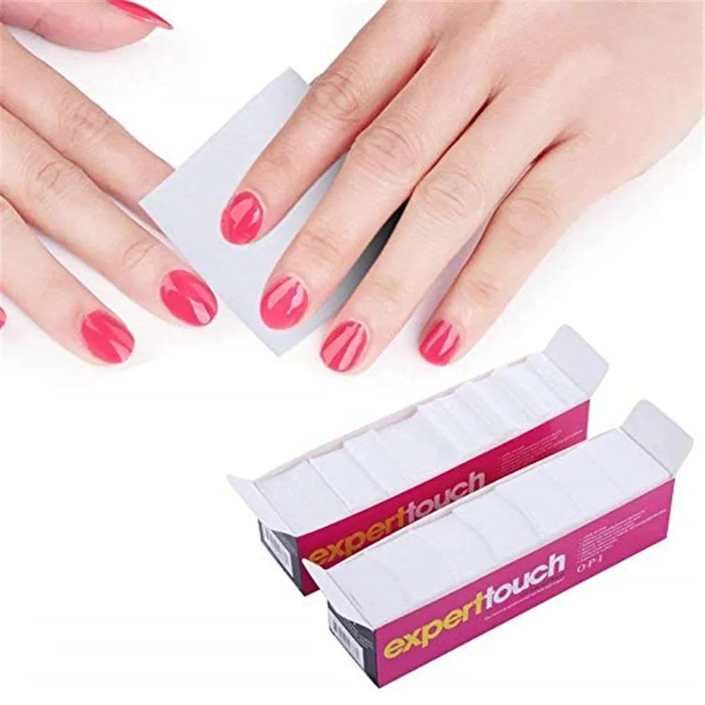 

1Pack Cotton Lint Pads Paper Acrylic Gel Tips Women Girls Nail Art Remover Maincure Polish Gel Wipes