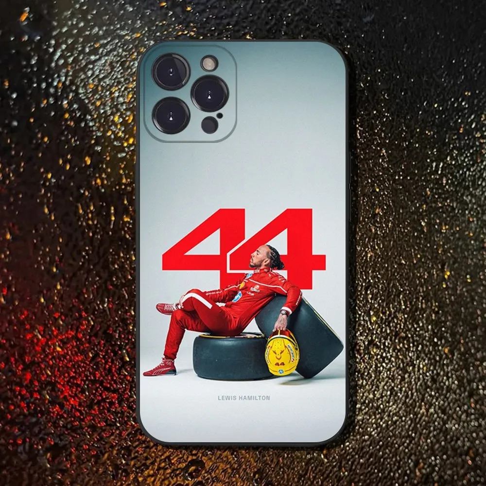 Фото Чехол для телефона L-Lewis Hamilton 44 для iPhone 16,15,14,13,12, 11 Plus, Pro Max, XS, X, XR, SE, Mini, 8,7, мягкий силиконовый черный чехол №2