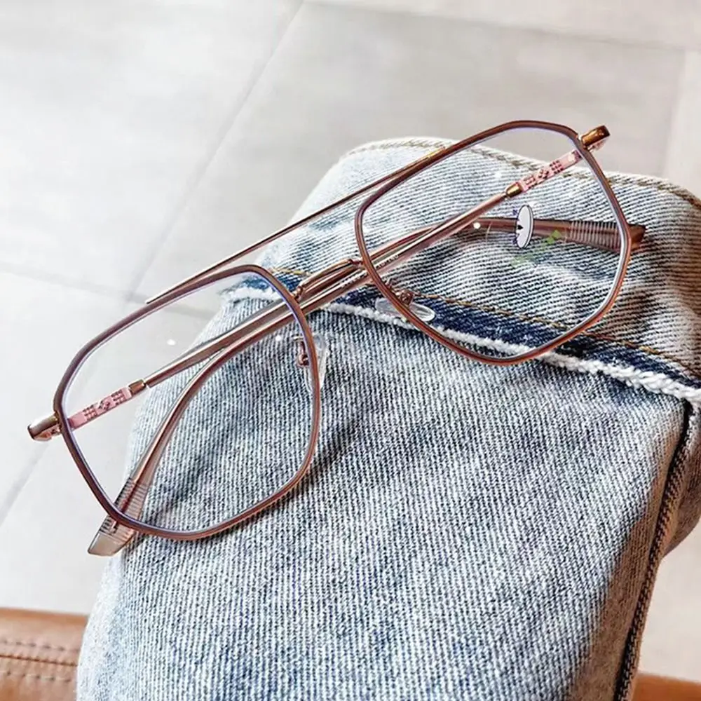 

Fashion Durable Portable Office Computer Goggles Oversized Eyeglasses Anti-Blue Light Glasses Ultra Light Frame