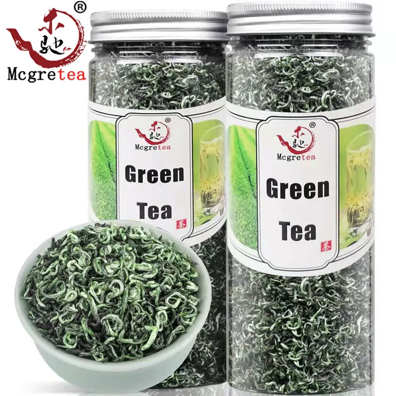 

Mcgretea 100g/200g 2022 New Tea Biluochun Cloud Canned Before the Rain New Tea Spring tea gift box 100g