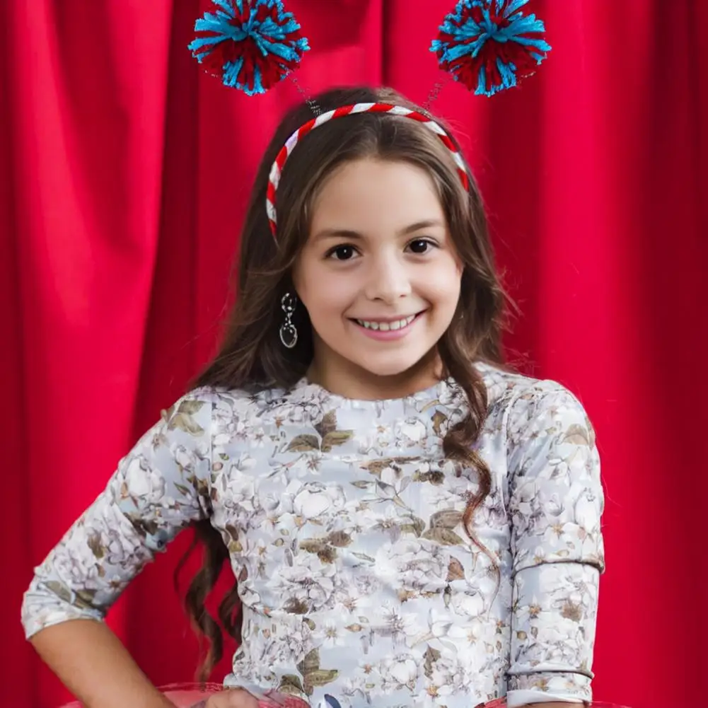 Повязка на голову с пушистыми помпонами для выступлений в театре набор повязок