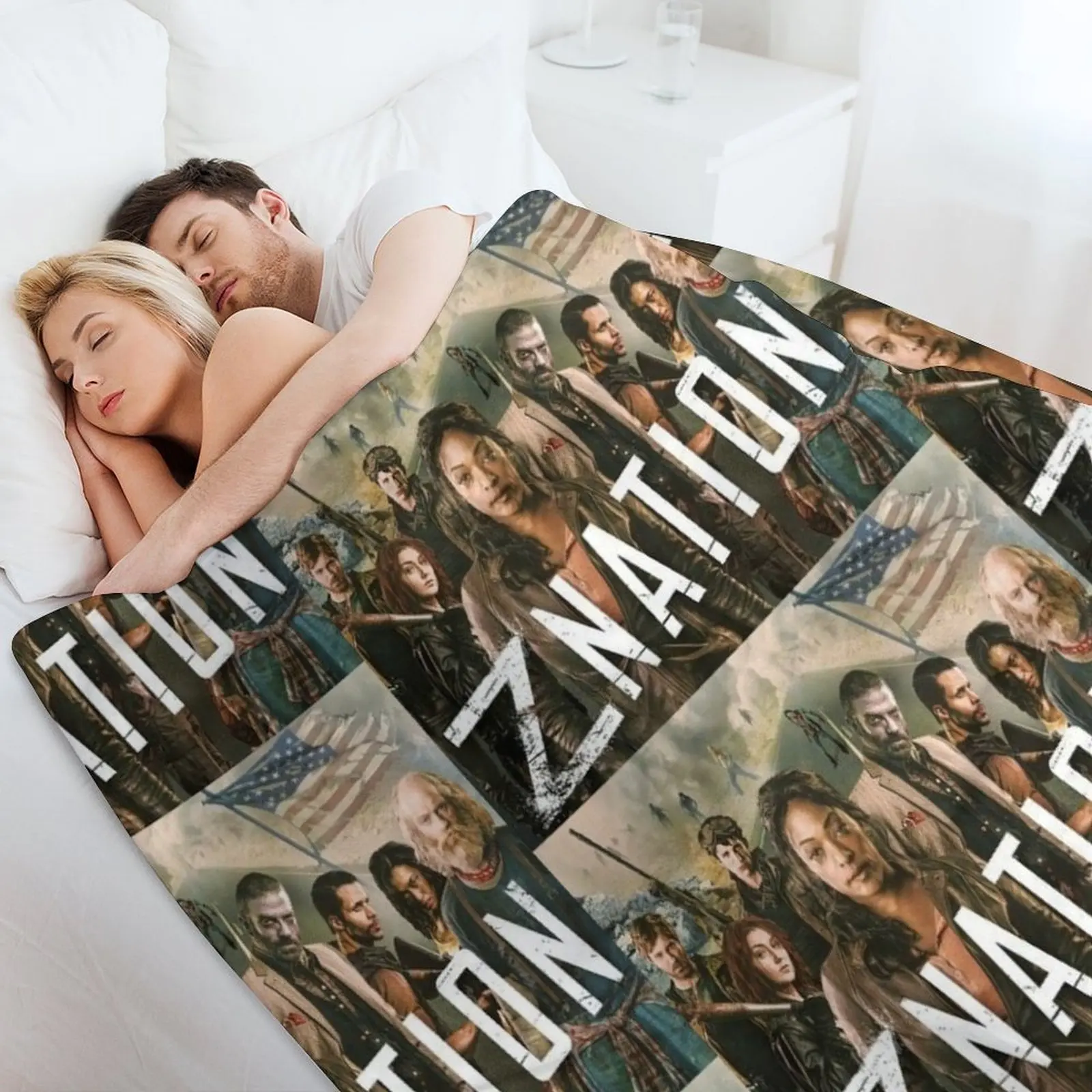 Одеяло Z Nation Fanatic милые клетчатые аниме одеяла