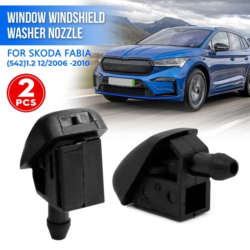 

2 шт., Форсунка для омывателя лобового стекла Skoda Fabia 6Y 5J 99-14 5J0955985