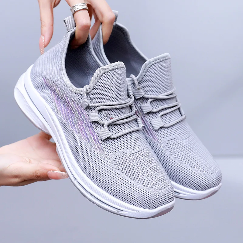 

Shoes Women's 2022 New Large Size Running Shoes Casual Fashion Sports Shoes Women's Lace-up Running Shoes Platform Shoes