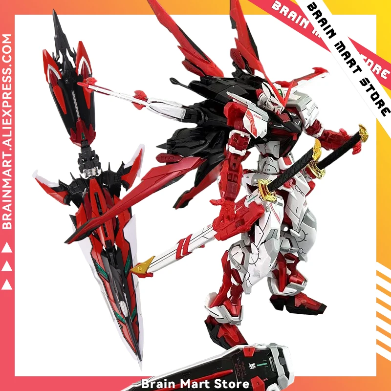 

【In stock】Daban 8812A MG 1/100 Red Heresy Equipped With Large Sword And Flying Backpack Assembled Model
