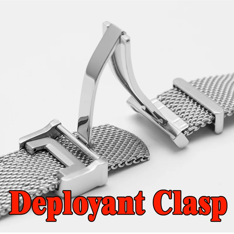 For IWC PORTOFINO PORTUGIESER Metal Strap Watch Accessories  Milanese Stainless Steel Watch Band Chain 20mm 22mm