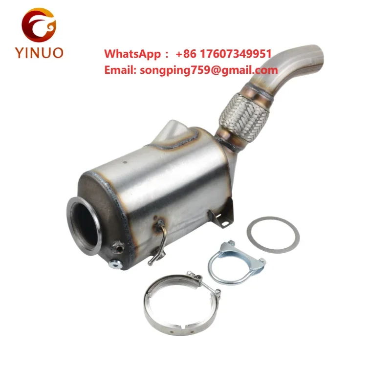 Фото Трехкомпонентный каталитический нейтрализатор YINUO для BMW 325d 330d 525d 530d 18307806413 18307806411 18304717412 18307812875 18307808235 №1