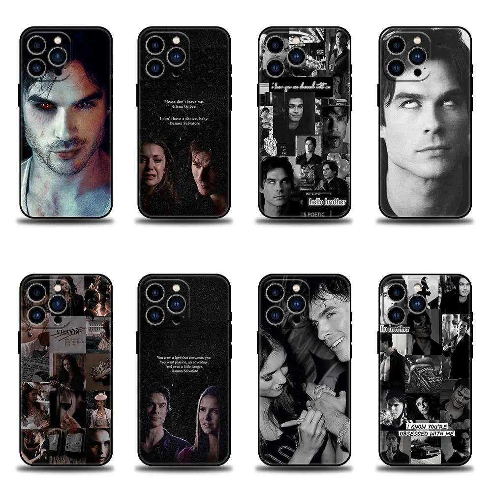 

Mamon The Vampire Diaries Fundas Coques Case iphone Apple for 14 11 12 13 7 8 SE XR XS 5 5s 6 6s Pro Plus Max PM Cases Para Capa