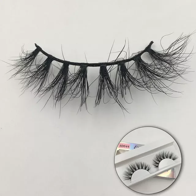 

NEW2023 SIREN Fluffy Mink Lashes Short Messy Wispy Natural Eyelashes 10mm-18mm Hamdmade Real 3D Mink Eyelashes Makeup False Lash
