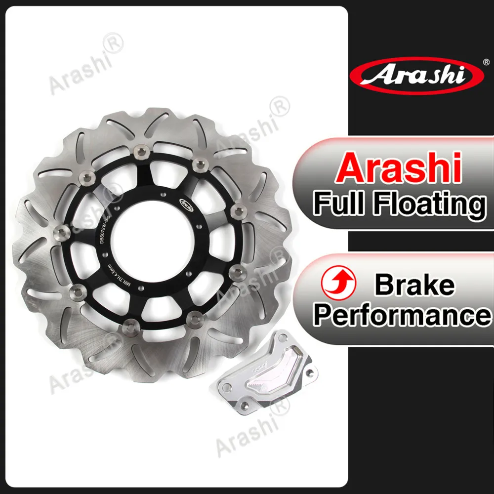 

Arashi 1PCS CNC Drive Floating Front Brake Disk Disc Rotors For HONDA CBR250R CBR250R CBR 250R CBR250 R OVERSIZE Pow Bracket