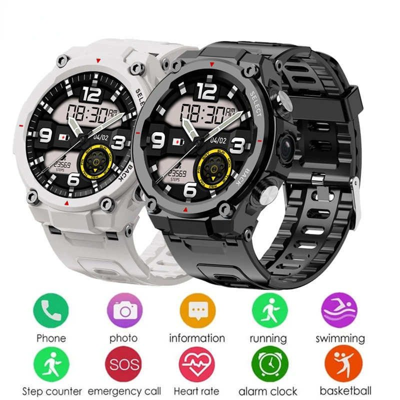 

Q998 Smart Watch 1.28" Outdoor Rugged Smartwatch 9 Sports Modes For Men Women IP68 Dustproof Fallproof Waterproof SOS Call Watch