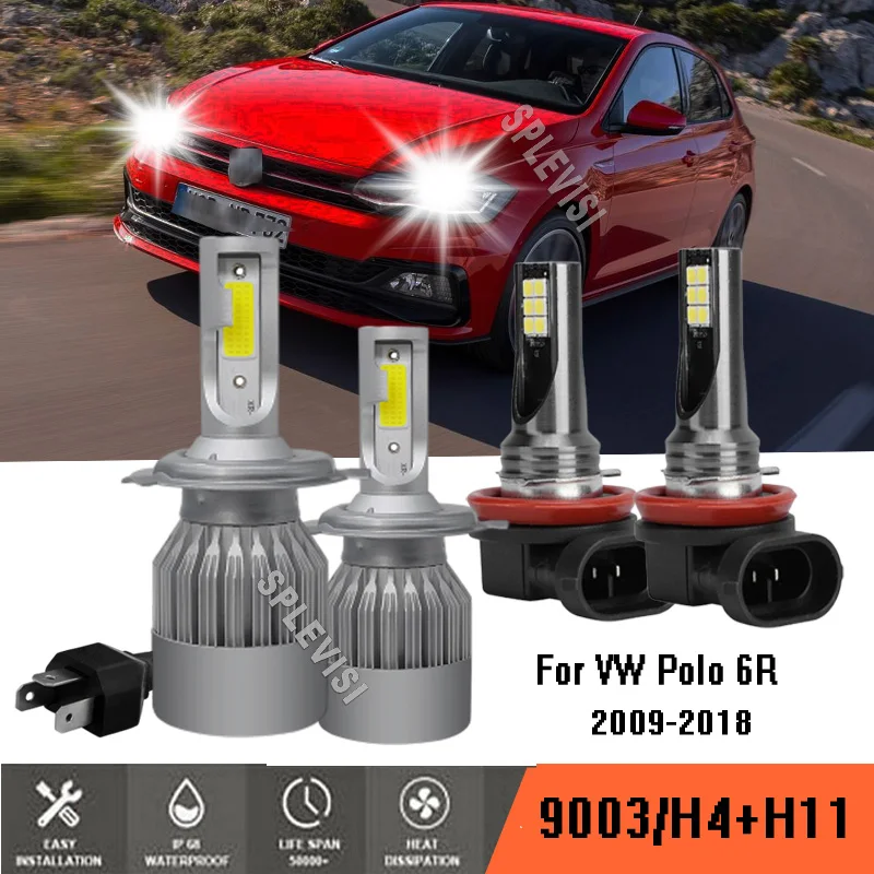 

Лампы для фар Volkswagen VW Polo 6R 6000-2009 2018 2010 2011 2012