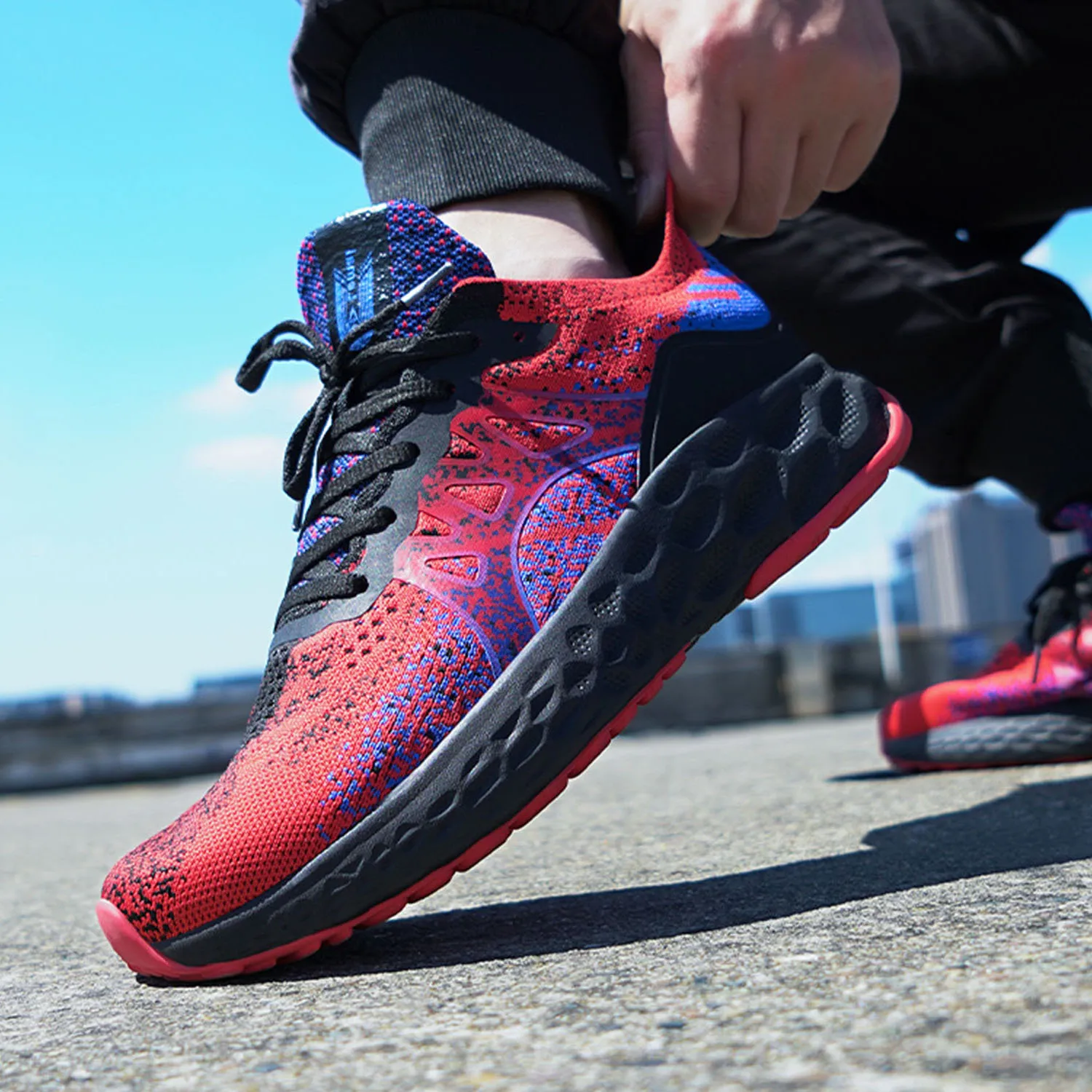 Men's Running Shoes Women's Tennis Sneaker Unisex Breathable Basketball Lightweight Platform Designer Comfortable Sport Training