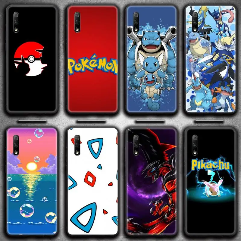

Pocket monster LOGO Phone Case For Huawei Nova 6se 7 7pro 7se honor 7A 8A 7C 9C Play