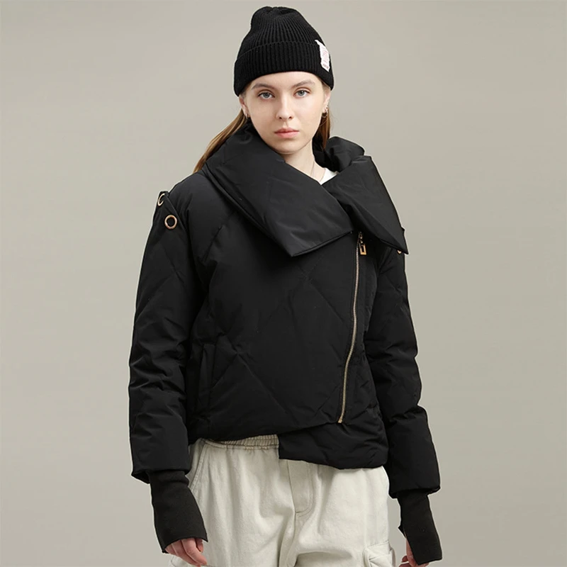 CCI 2022 Winter Women's Jacket Casual Regular Zipper Down Coats Long Sleeve Puffer Ladies Parkas YJ014C On Sale enlarge