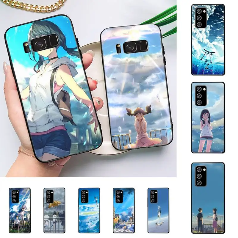 

Weathering with you Phone Case For Samsung Galaxy J4 plus J6 J5 J72016 J7prime cover for J7Core J6plus