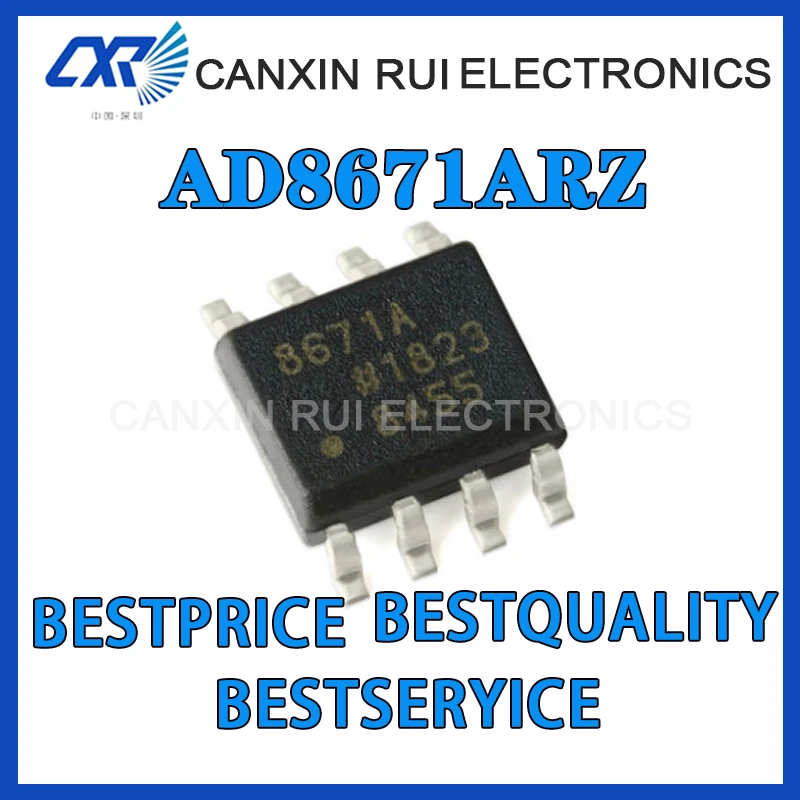 

100% new origina AD8671ARZ-REEL7 AD8671ARZ Precision Op Amp package SOP-8 chip IC