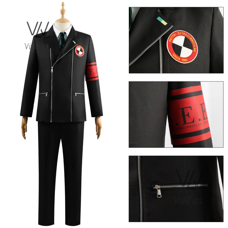 Костюм для косплея Yuuki Makoto из аниме Shin Megami Tensei: Person 3