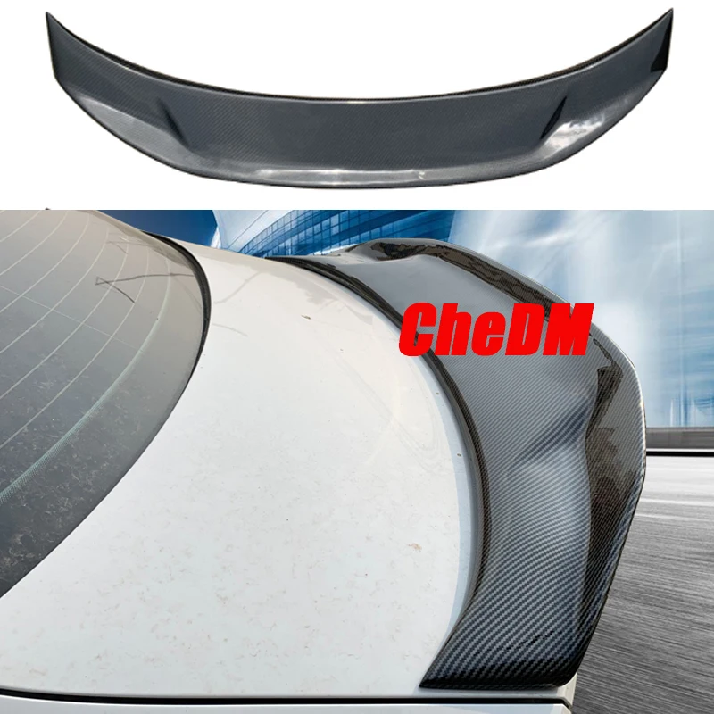 Для AUDI A3 S3 RS3 8V лимузин Тип R задний спойлер из углеродного волокна крыло багажника