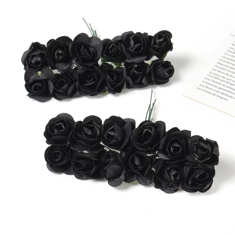 Искусственные бумажные розы, набор из 144 штук