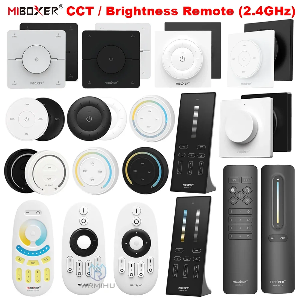 Диммер цветовой температуры/яркости Miboxer регулируемый мини-пульт дистанционного