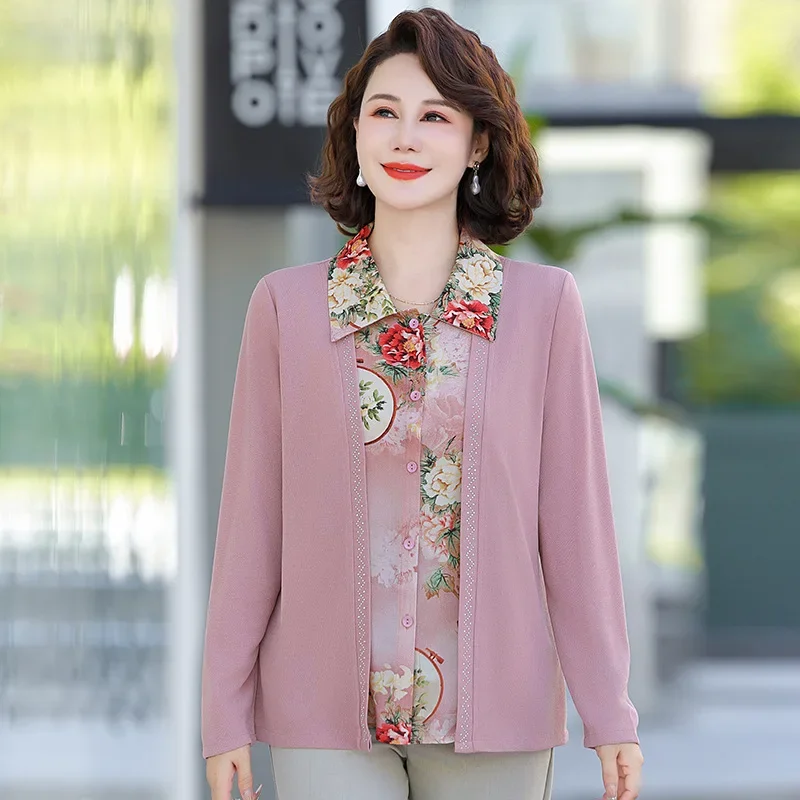 Стильный двухсекционный вязаный топ с длинными рукавами осенняя коллекция