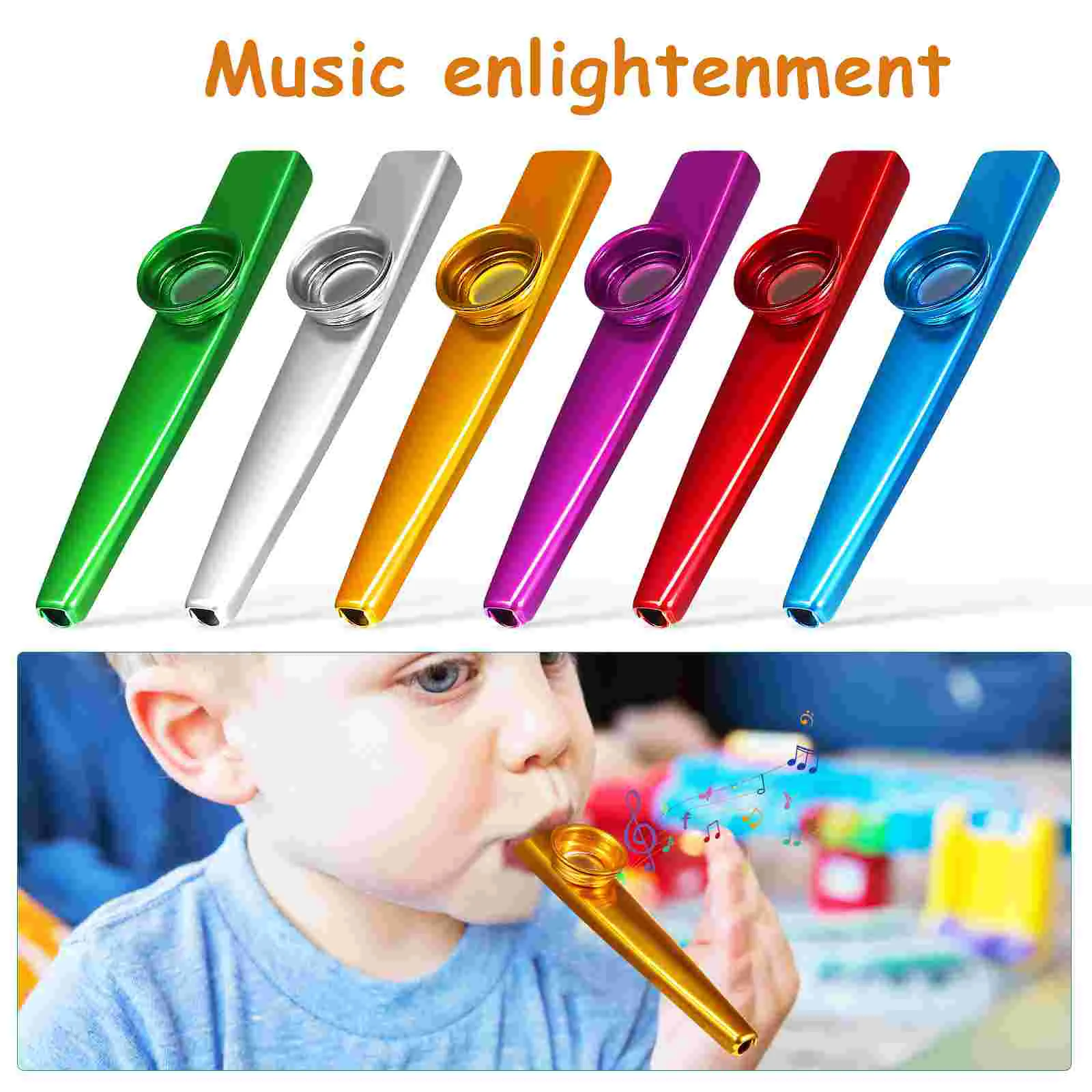 12 шт. металлический инструмент Kazoo Kazoos для взрослых объемная диафрагма