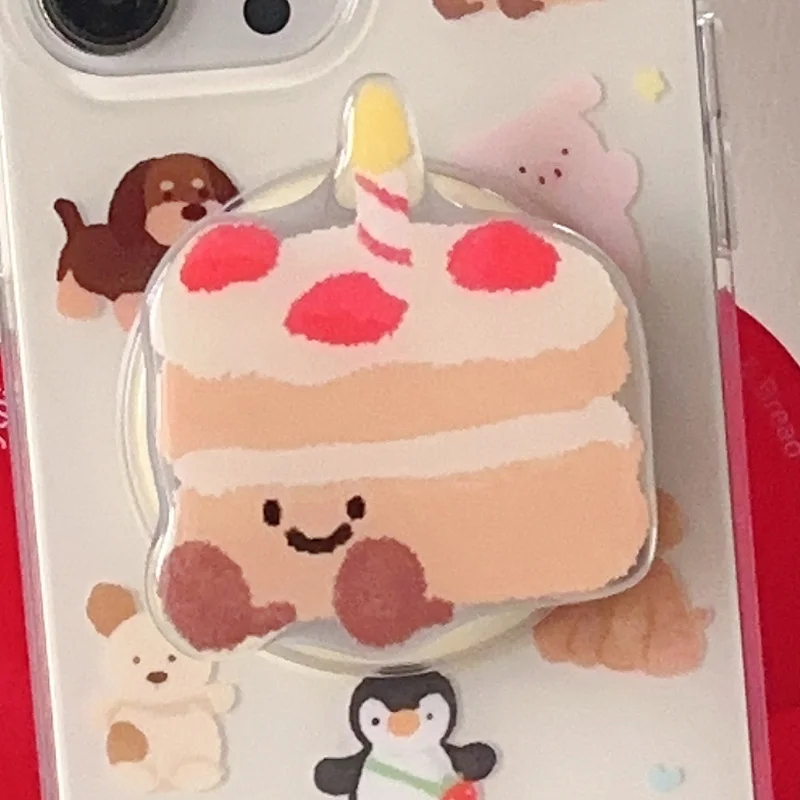 Милые прозрачные подсвечники для торта хлеба магнитных аксессуаров