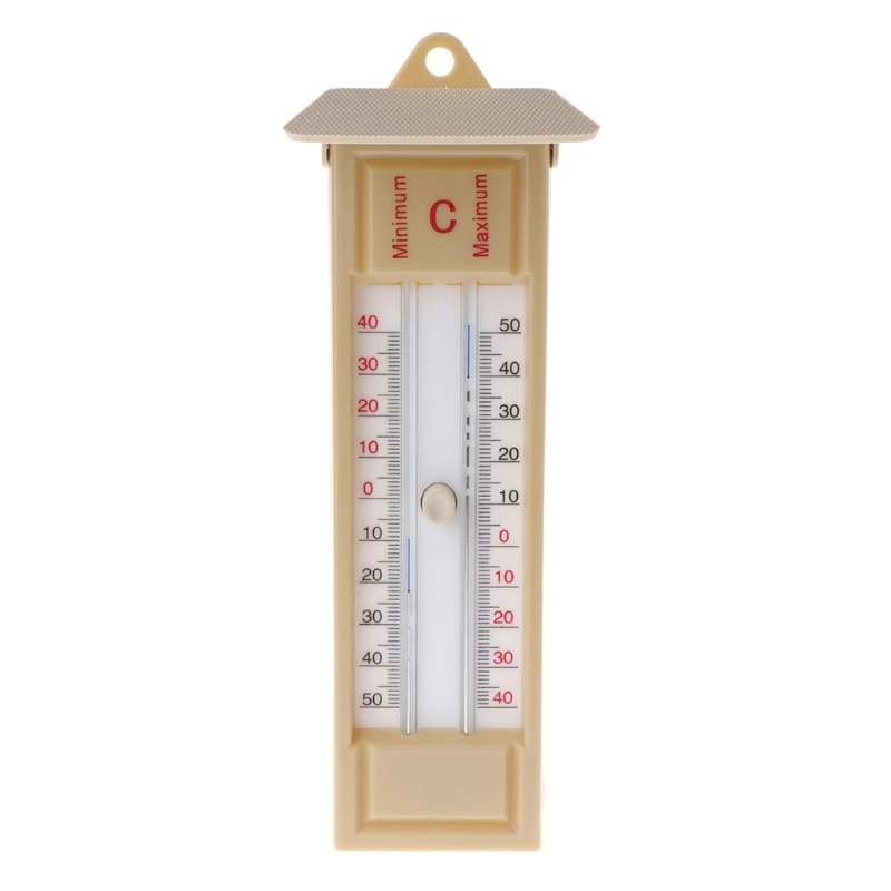 

Greenhouse Max-Min Press Thermometer Traditional Temperature Monitor -40 to 50℃