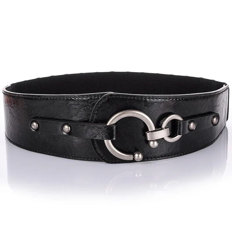 

Corset Wide Belt Cummerbunds Strap Belts for Women Elastic Tight High Waist Slimming Body Shaping Girdle Belt