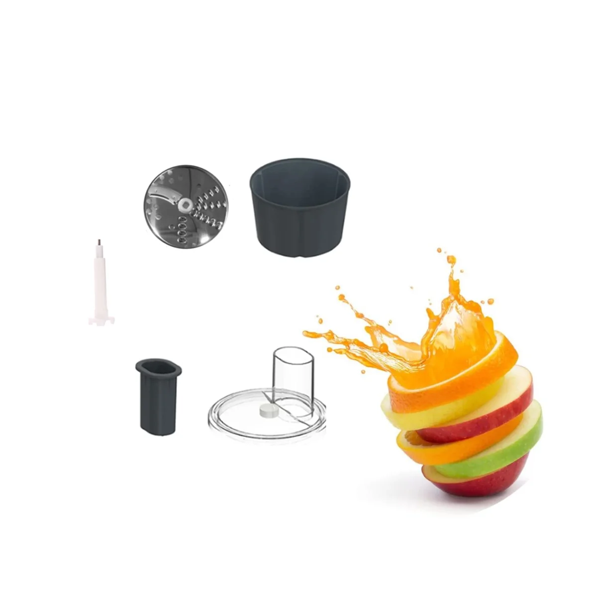 

For Thermomix TM5 TM6 Cooking Blender Slicing Shredding Disc Multifunctional Food Processor Container Cutter Kit