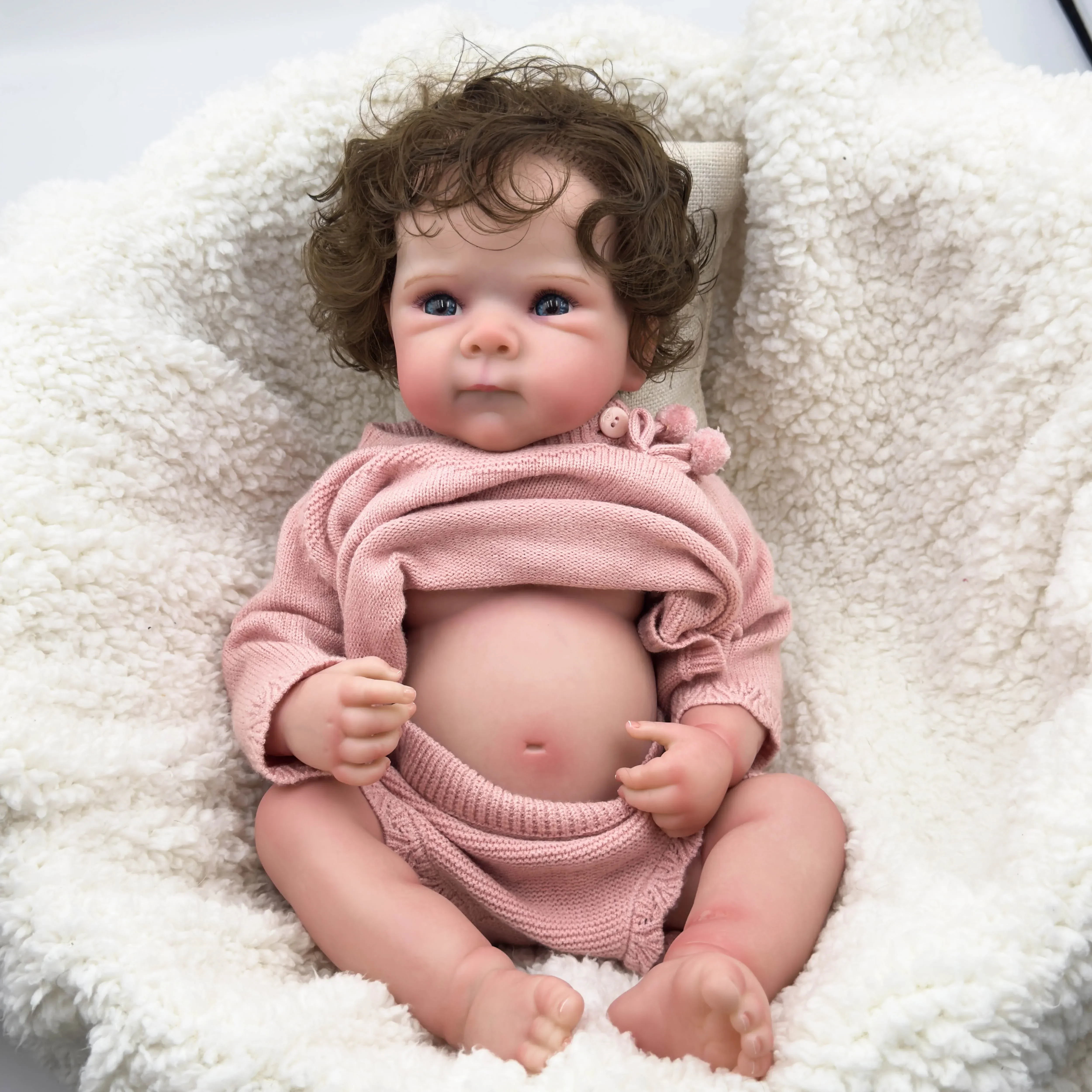 NPK 18 дюймов Bettie Reborn Baby Soft Touch кукла для новорожденных Реалистичная Cuddly